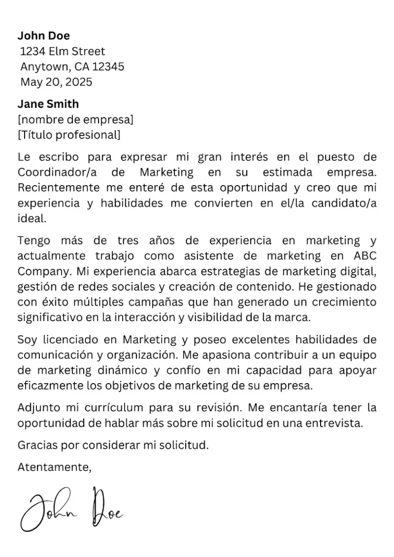 Formato, Tipos y Finalidad de la Solicitud De Empleo 4 Formulario de solicitud de empleo 2025